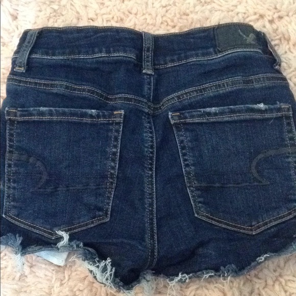 American Eagle Darkwash Shorts - Picture 2 of 2